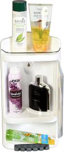 URBAN CHOICE corner shelf cabinet for bathroom Plastic Wall Shelf