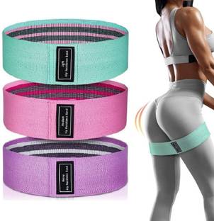 ADONYX Exercise Workout Bands, Resistance Bands , 3 Levels Booty Bands for Legs and Butt Resistance Band