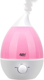 Allin Exporters Room J40 Ultrasonic Humidifier Cool Mist Air Purifier for Dryness, Cold & Cough Large Capacity for Room, Baby, Plants, Bedroom Humidifier