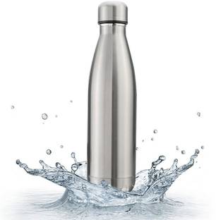 GS POLO Stainless Steel Vaccum Insulated 24 Hour Hot/Cold Bottle 1000 ml Steel Flask