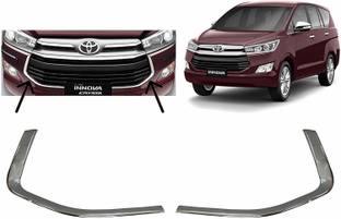 IMMUTABLE RRT- Y6T -POD- Front Grill Chrome Bezel for Innova Crysta 2016 to present set of 2 Car Grill Cover