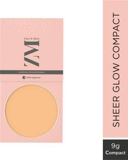 ZM Zayn & Myza Sheer Glow Compact- One radiant shade for multiple skin tones Compact