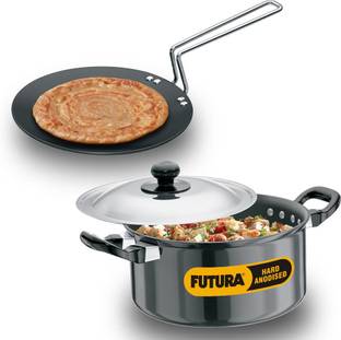 Hawkins Futura - Tava and Stewpot Combo (ASET5) Cookware Set