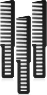 E-DUNIA Pieces Hair Cutting Comb Professional Styling Comb Barber Styling Hair Comb Clipper Cutting Comb for Stylists and Barbers [PACK OF 3]