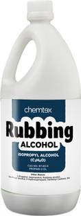 chemtex Isopropyl Rubbing Alcohol (IPA) - Pure Surgical Spirit Hand Sanitizer Bottle