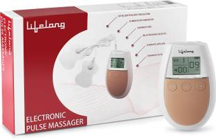 Lifelong LLM315 Electric Nerve Stimulation Pulse Massager Digital Massage Machine for Body Massager