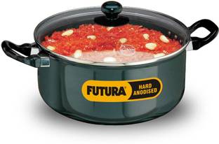 Hawkins Stewpot with Glass Lid (AST50G) Tope with Lid 5 L capacity 24 cm diameter