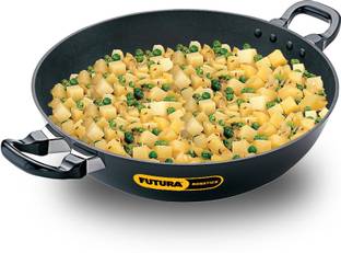 Hawkins Deep-Fry Pan, (NK40) Kadhai 30 cm diameter 4 L capacity