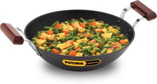 Hawkins Non Stick Deep-Fry Pan, (IND25) Kadhai 26 cm diameter 2.5 L capacity