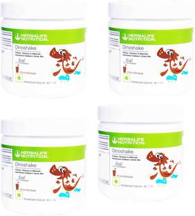 Herbalife Nutrition Dinoshake Chocolate 200 gm ( Pack Of 4 ) Plant-Based Protein
