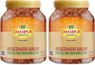 Dhampure Speciality Muscovado Sugar Chemical Sulphur 800g jar (Pack of 2 ) Sugar