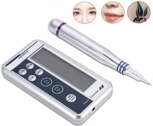 R A Products Panel Control Permanent Makeup Machine Kit For Eyebrow Tattoo Lip Eyeliner Microblading Mts Pen Set Eye Makeup Silver Permanent Tattoo Kit