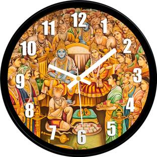 Lavish Creations Analog 28 cm X 28 cm Wall Clock