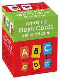 Amazing Flash Cards Set of 4 Boxes  - By Miss & Chief