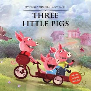 My First 5 Minutes Fairy Tale Three Little Pigs  - By Miss & Chief
