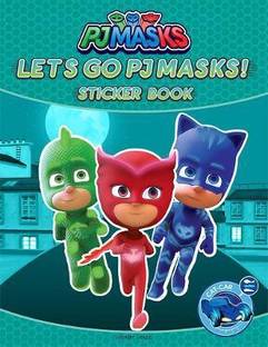 Let's Go Pj Masks Stickers Book  - By Miss & Chief