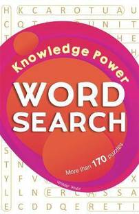 Word Search - Knowledge Power: Classic Word Puzzles For Everyone  - By Miss & Chief