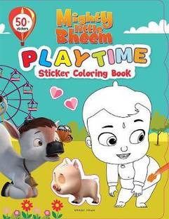 Mighty Little Bheem  - Sticker And Coloring Fun Activity Book By Miss & Chief