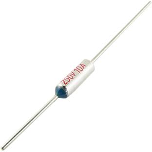PMW Rice Cooker Electric Repairing Parts - 250V -10A - 185 Celsius Fuses Rice Cooker Electric Repairing Parts - 250V -10A - 185 Celsius Fuses - Pack of 2 |aqua Electrical Fuse