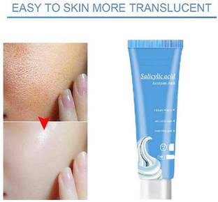 Glamezone Salicylic Ice Cream Mask Acne Moisturizing Smear Mask Blackheads Remover Mask Cleansing