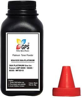 GPS Colour Your Dreams 925 Toner Powder Refill for Cartridge Compatible for Canon LBP 6030W, 6030B, 6018B, 3010B,MF3010 Pack Of 1 With Nozzle 70gm Black Ink Toner Powder