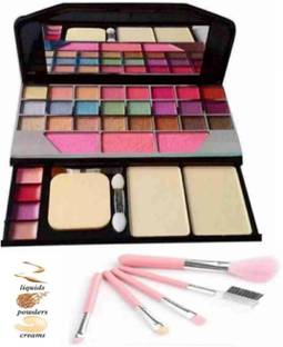 Dikyube 6155 makeup kit with 5 makeup brush
