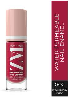ZM Zayn & Myza Breathable Nail Enamel Glossy Finish & Water Permeable Strawberry Jelly