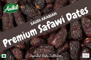 Aadhil Arabian Safawi Dates Imported Madina Khajoor - Premium Safawi Harvest from Saudi Arabia Dry Dates