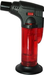 PocktFlames Rshop Refillable Gas Torch Lighter - WindProof Jet Flame Torch lighter (Multicolor) Flambe Torch Pocket Lighter
