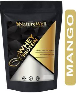 Naturewell Organics Pure Series Whey Protein Concentrate| Raw Whey from USA (AS1815) Whey Protein