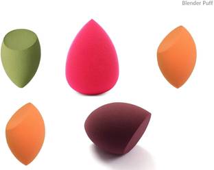 J & F Makeup Beauty Foundation Cream Powder Liquid Blender sponge Puff Pack of 5