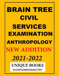 Braintree CIVIL SERVICE EXAMINATION Anthropology Printed Notes By G.S Karthik - 4 Booklets – 2021-22