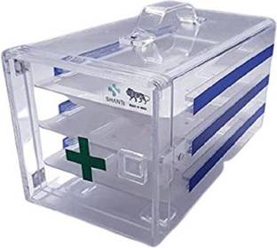 OTICA Formalin chamber 16 inch with 3 trays Premium Quality with 5 mm thick Material First Aid Kit