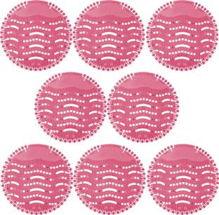 VAAMnational Urinal Screen Deodorizer, Premium Urinal Cake Long Bristle Anti-Splash and Anti-Clogging Lasting Odor Freshener – Ideal for Schools, Bathrooms, Restrooms, Office, Restaurants Rose Mat Toilet Cleaner