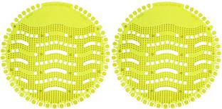 Karmarch Urinal Screen mat with fragrance for Toilet and Bathroom use Lemon Mat Toilet Cleaner