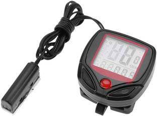 Triangle Ant SB-318 Waterproof Bicycle Computer with Digital LCD Meter, 15 Function Wired Cyclocomputer