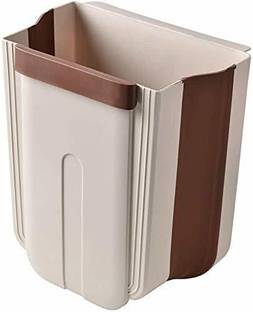 Rexmon Plastic Small Hanging Open Top Kitchen Trash Can/Collapsible Mini Garbage Bin PP (Polypropylene) Dustbin