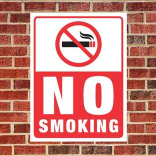 VICINITY NO SMOKING Emergency Sign