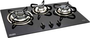 Glen 1073 TR Built in Hob Glass Automatic Gas Stove