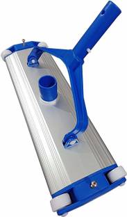 sarrah Swimming pool 17.5 inch long Aluminium Vacuum cleaner head, Suction Sweeper,Cleaning Maintenance kit, Item Accessory Plastic Wet Brush (Blue, Grey, Pack of 1) Vacuum Cleaner Nozzle