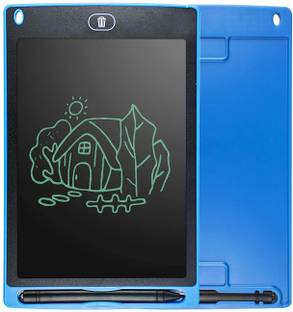 Welrock LED TABLET Toy 8.5"Ultra-Thin LCD Portable Rewritable Erasable Paperless Memo Writing Tablet Ruff Pad E-Writer Digital Drawing Board with Pen (Multi Colour) (set of 1)