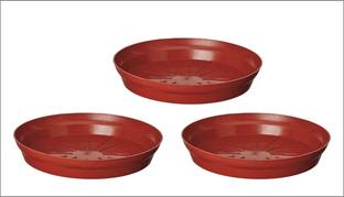 VirajSanchi Heavy Duty Plastic Bottam/Base Plants Plate,Tray Plastic Vase