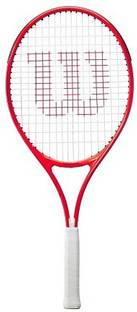 WILSON Roger Federer 25 Red, White Strung Tennis Racquet