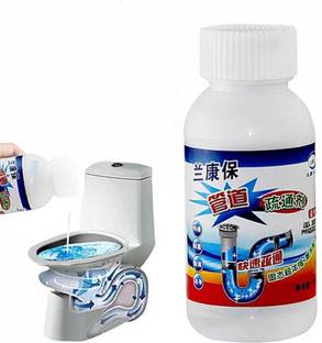 Shivam Creation Household Sink Drain Bottled Cleaner Closestool Toilet Kitchen Deodorization Brush Clogging Sewer Dredging Pipe Dredge Agent Powder Toilet Cleaner