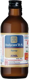 AIMIL Amlycure D.S. Syrup for Liver Health - Natural Liver Herbal Tonic | Improves Cell Function and Increases Immunity (Pack of 1)