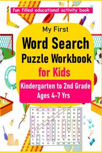 My First Word Search Puzzle Workbook for Kids