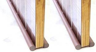 earthheven Door and Window Sealer Gasket Pack of 2 Floor Mounted Door Stopper