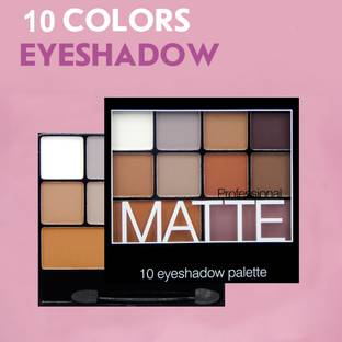 VARS LONDON matte eyeshadow combo palette | nude eyeshadow palette |Smokey nude matte combo eyeshadow palette | brown eyeshadow | highly pigmented matte finish eyeshadow 03 14.3 g
