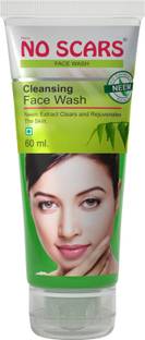 NO SCARS Neem -60ml,Rejuvenates skin and fights Acne with Neem Extracts Face Wash