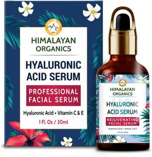 Himalayan Organics Hyaluronic Acid Serum for face Capture Youth with Retinol, Vitamin C & E Under Eye Dark Circles, Anti Wrinkle, Skin Brightening